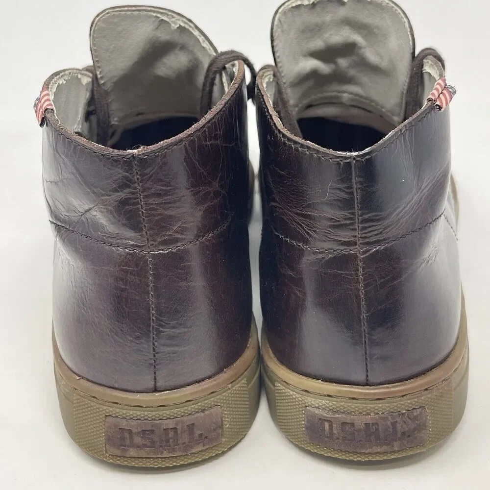 Denim & Supply Ralph Lauren Cliff Chukka Boots Mens 10 D Brown Leather Ankle